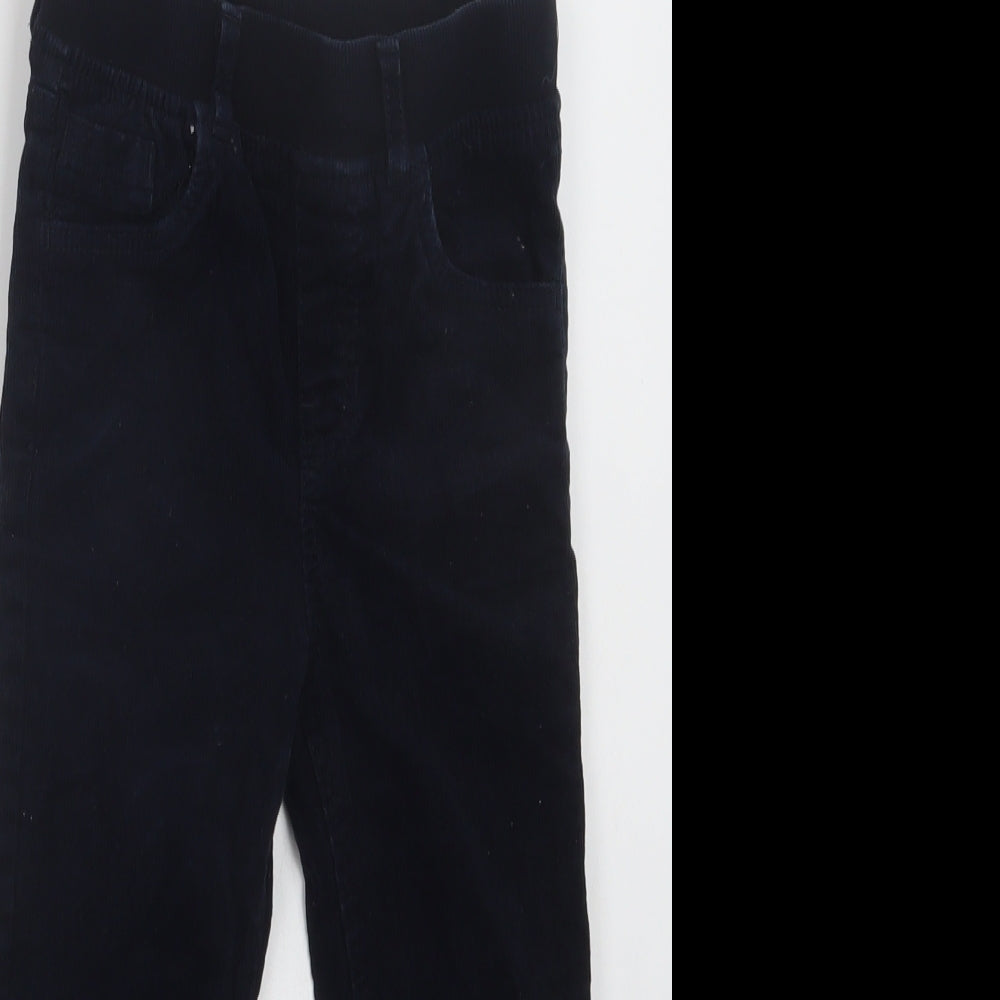 H&M Girls Blue  Cotton Jegging Trousers Size 3-4 Years  Regular