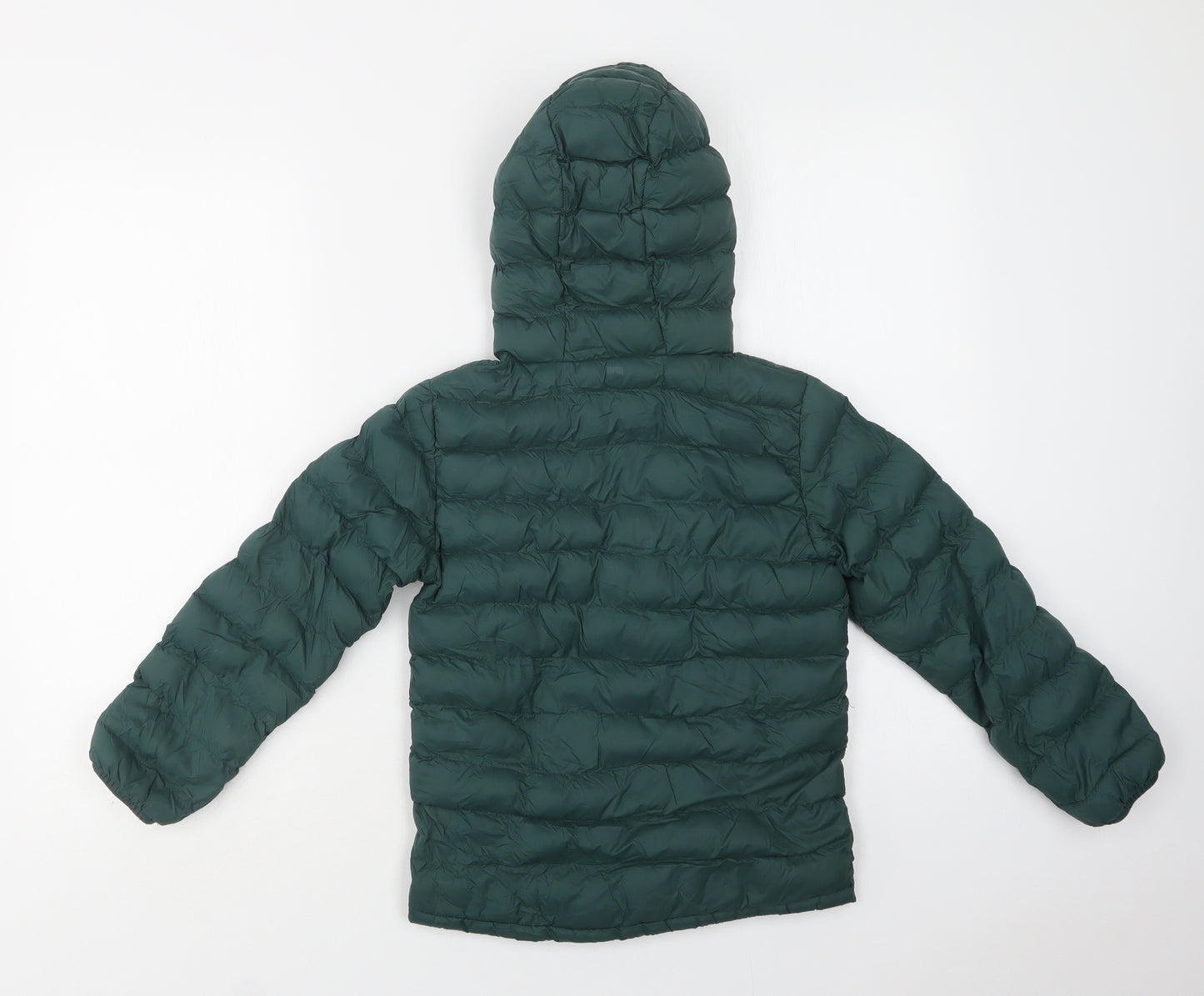Mountain Warehouse Boys Green   Quilted Jacket Size 7-8 Years  Zip