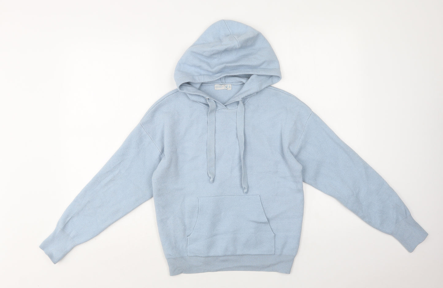 Primark Womens Blue  Polyester Pullover Hoodie Size XS