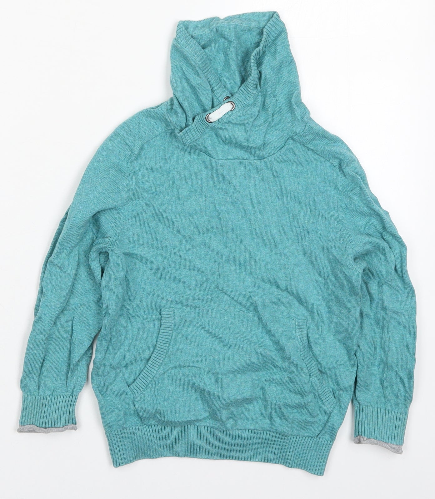 NEXT Boys Blue High Neck  Cotton Pullover Jumper Size 4-5 Years  Pullover - Stars