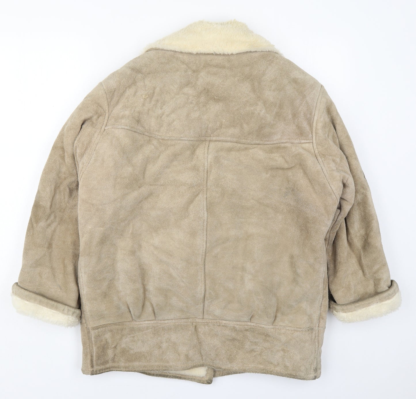 The Vali Collection Womens Beige   Jacket Coat Size 14  Button