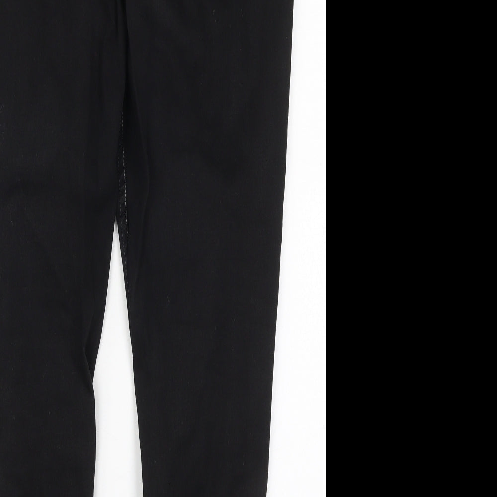 NEXT Womens Black  Cotton Jegging Jeans Size 16 L28.5 in Regular