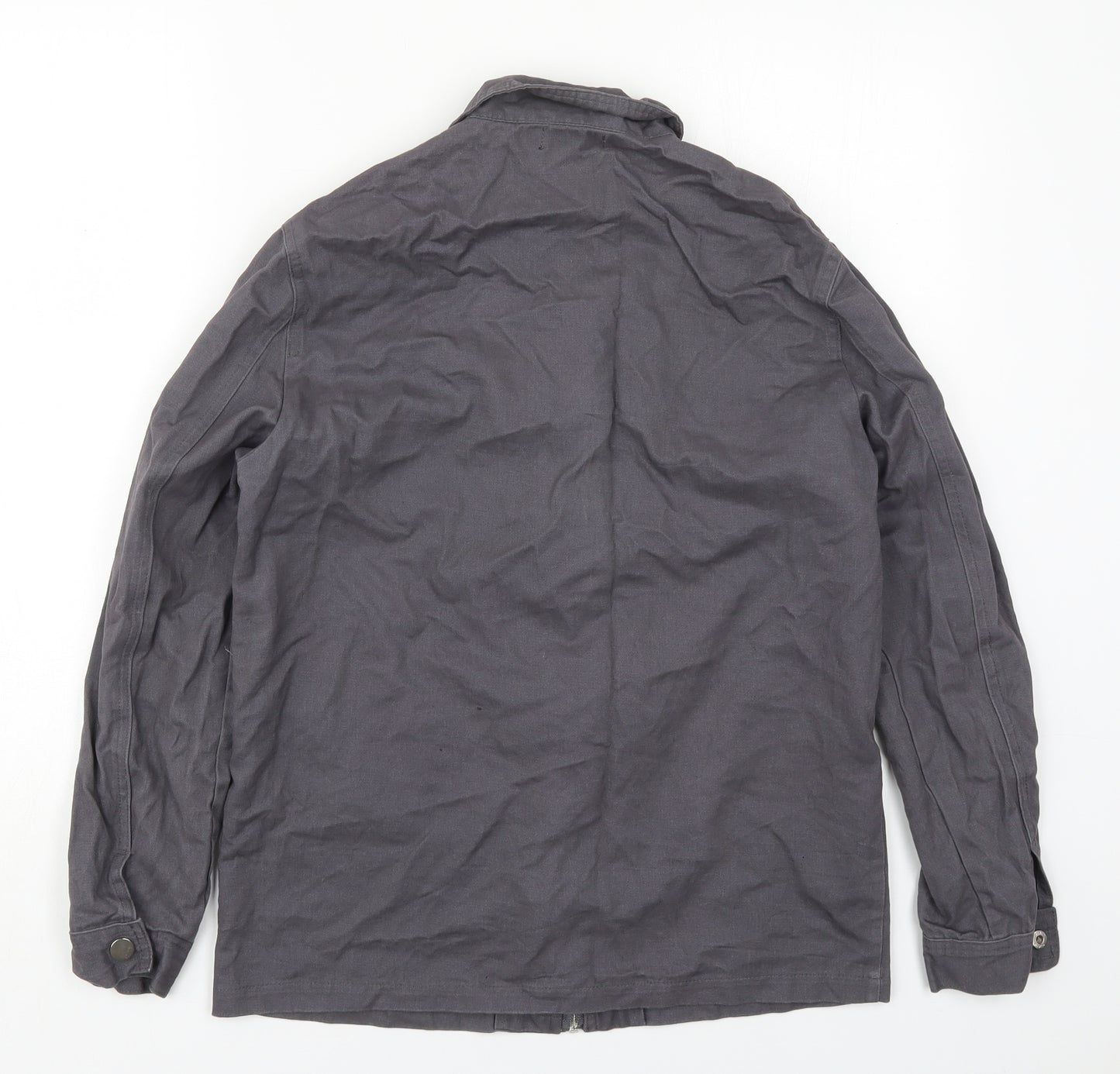 Boohoo MAN Mens Grey   Jacket  Size XS  Zip