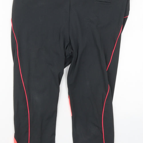 BTWin Womens Grey  Polyester Cropped Leggings Size 34 in L18 in Regular  - Pink