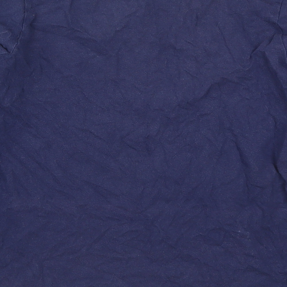 Primark Boys Blue Solid Cotton  Pyjama Top Size 8-9 Years  Pullover - Invincible Iron Man