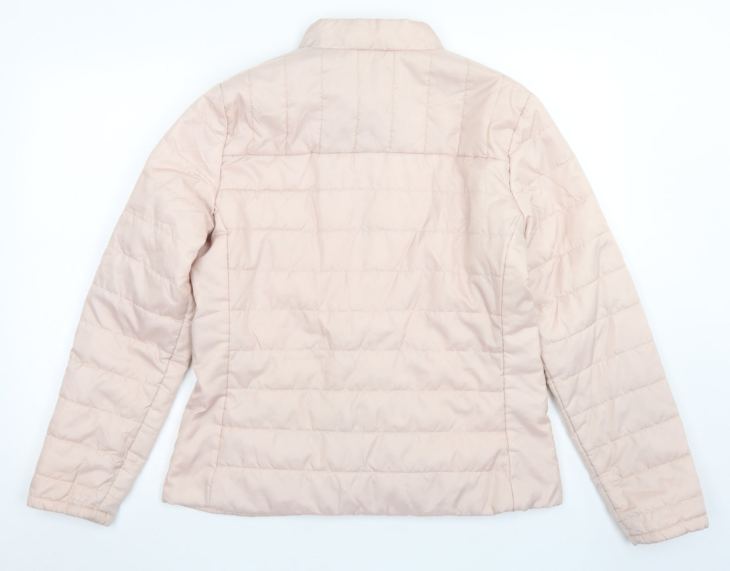 Pepco Womens Pink   Puffer Jacket Jacket Size 14  Zip