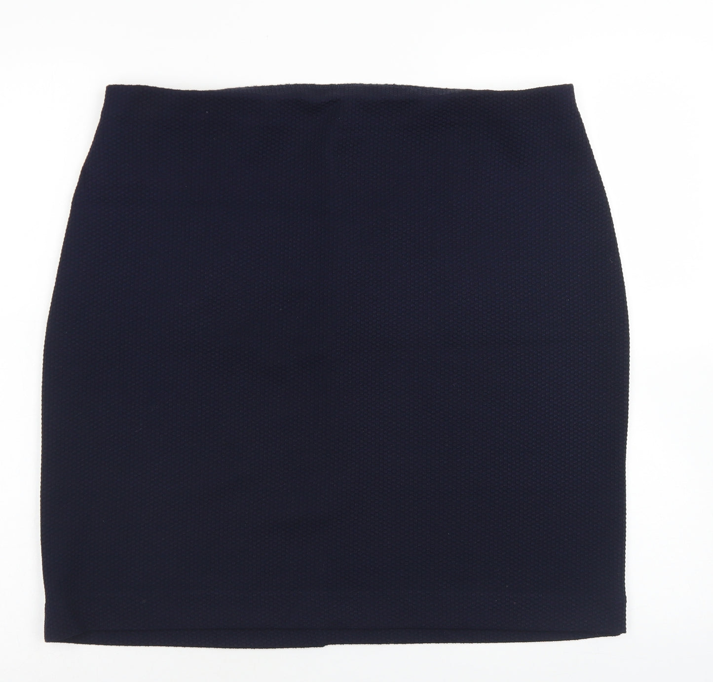 Roman Womens Blue  Polyester Straight & Pencil Skirt Size 18