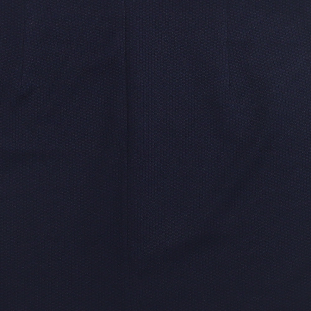 Roman Womens Blue  Polyester Straight & Pencil Skirt Size 18