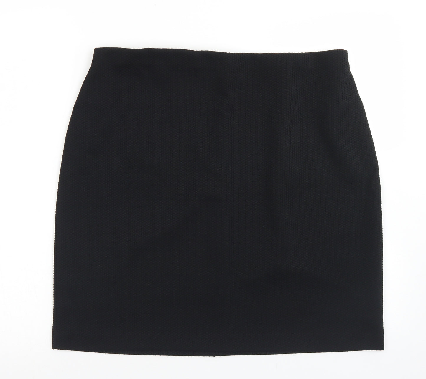 Roman Womens Black  Polyester Straight & Pencil Skirt Size 18