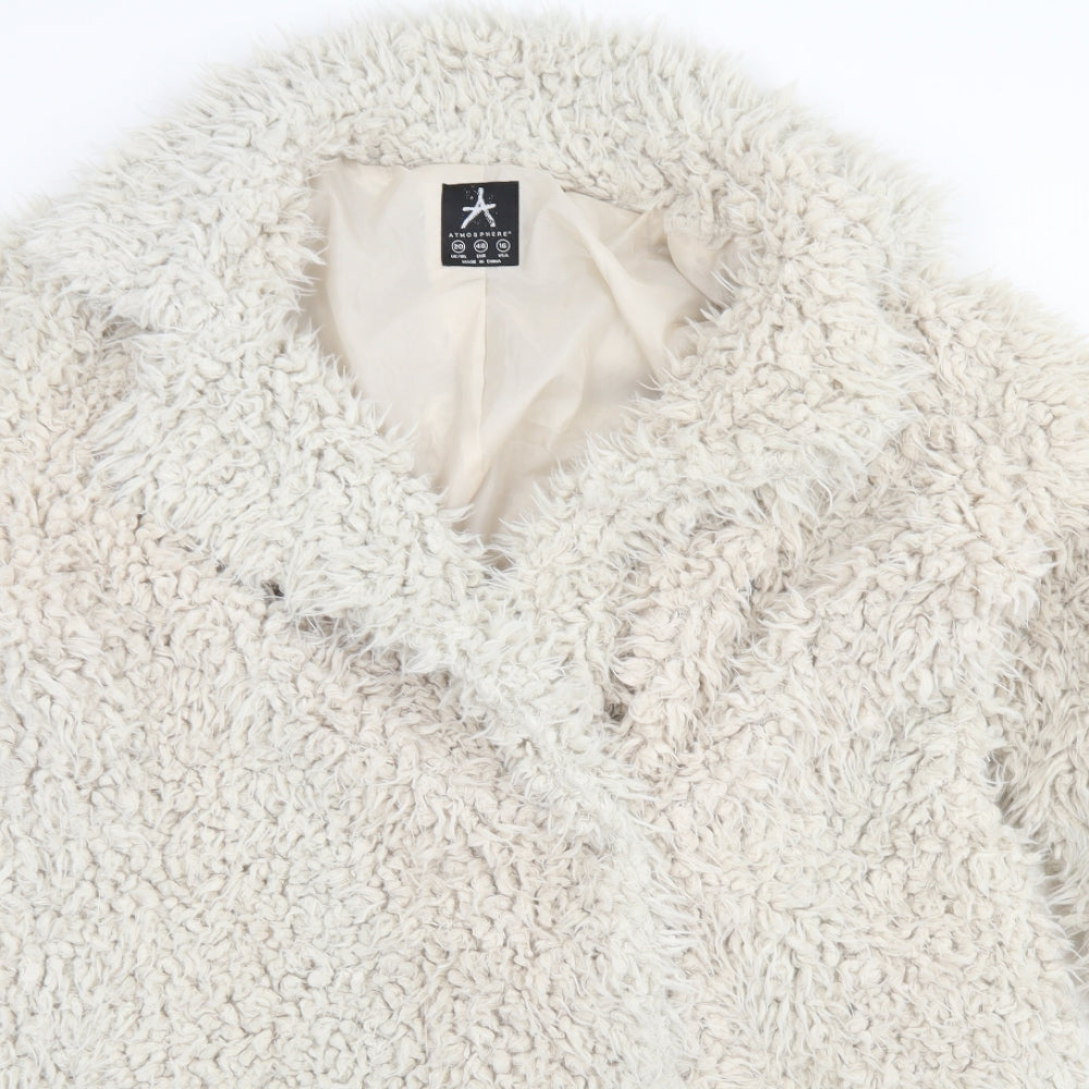Atmosphere Womens Ivory   Jacket  Size 20  Snap