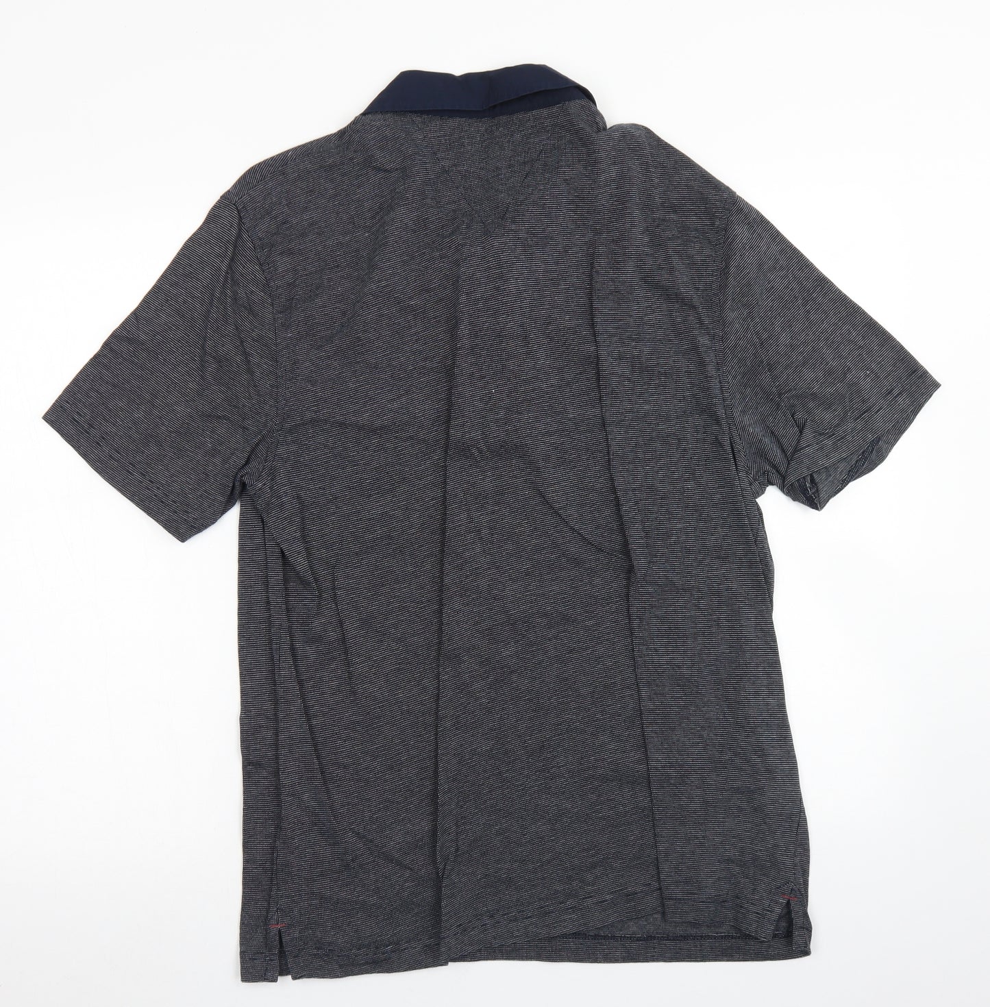 White Stuff Mens Blue  Cotton  Polo Size XL Collared Button