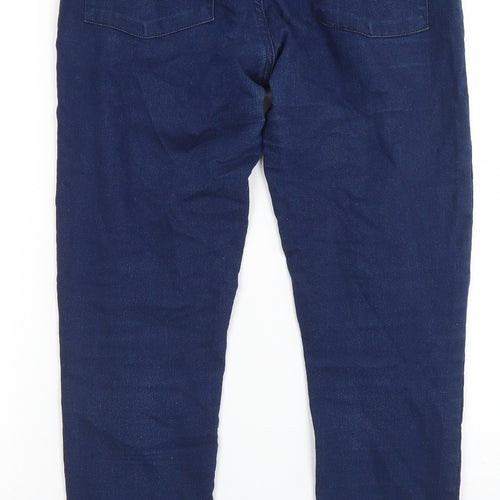 Select Womens Blue  Cotton Jegging Jeans Size 8 L27 in Regular