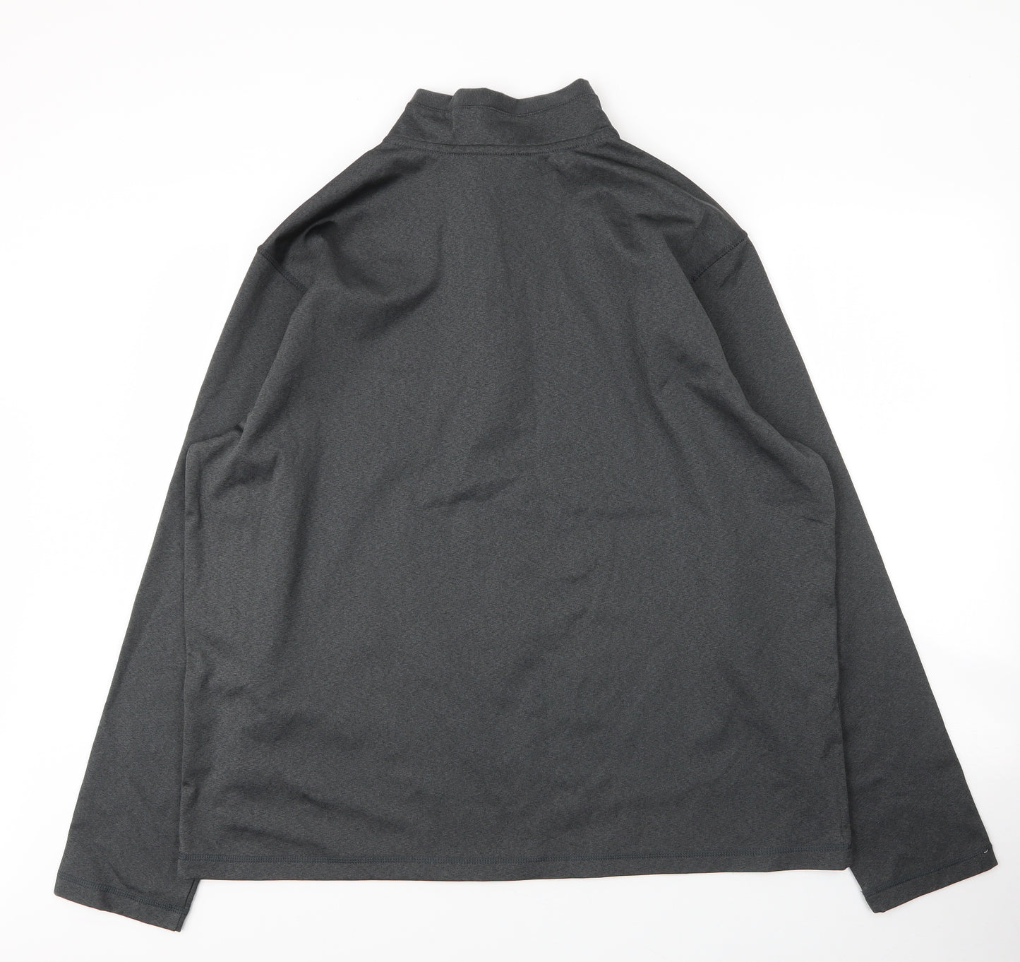 32 Degrees HEAT Mens Grey High Neck  Polyester Pullover Jumper Size XL