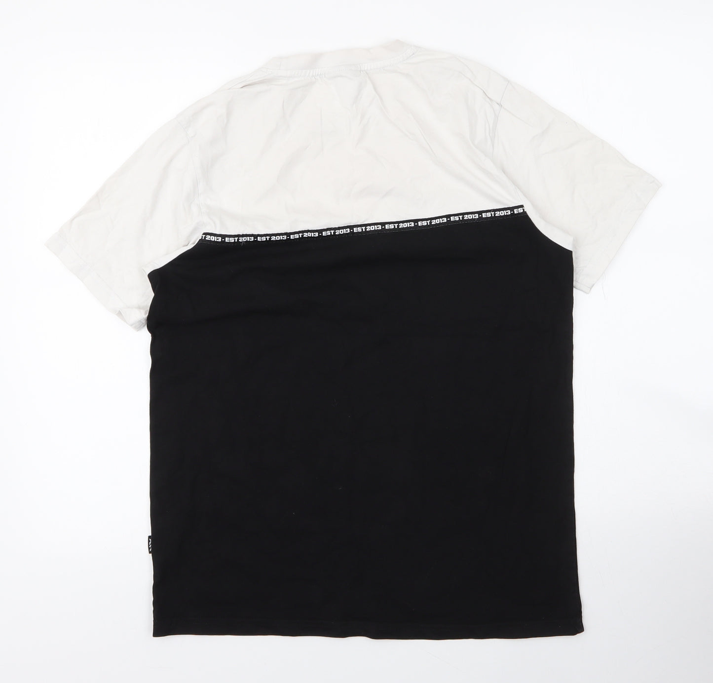 Sidemen Mens Black  Cotton  T-Shirt Size S Round Neck