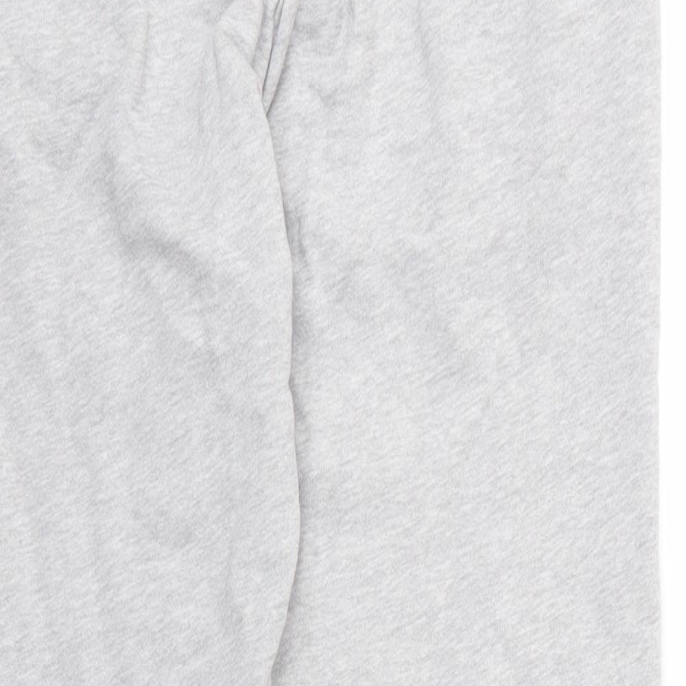 KENZO Womens Grey  Cotton Sweatpants Trousers Size 14 L26 in Regular Drawstring