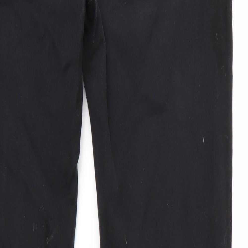 Toxik3 Womens Black  Cotton Skinny Jeans Size 12 L29 in Regular Button