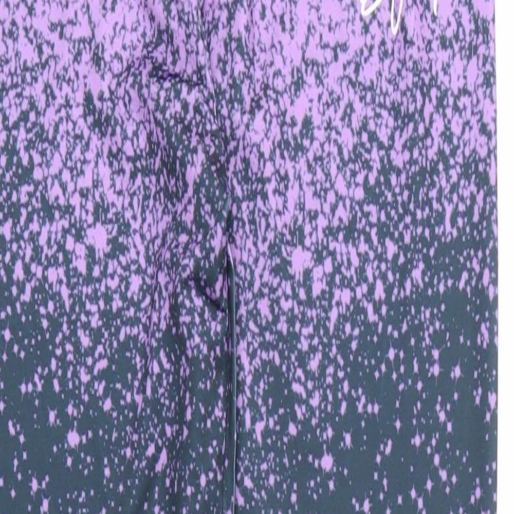 DFND Girls Purple  Polyester Carrot Trousers Size 15 Years L29 in Regular