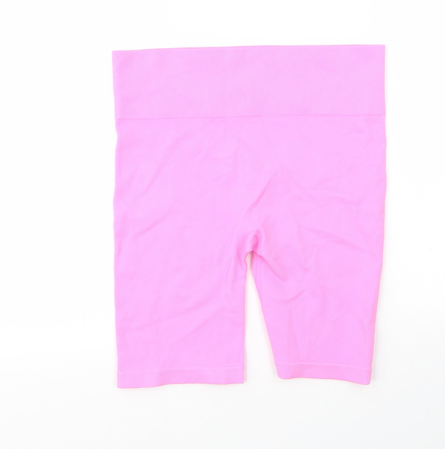 Primark Womens Pink  Nylon Compression Shorts Size 12  Regular
