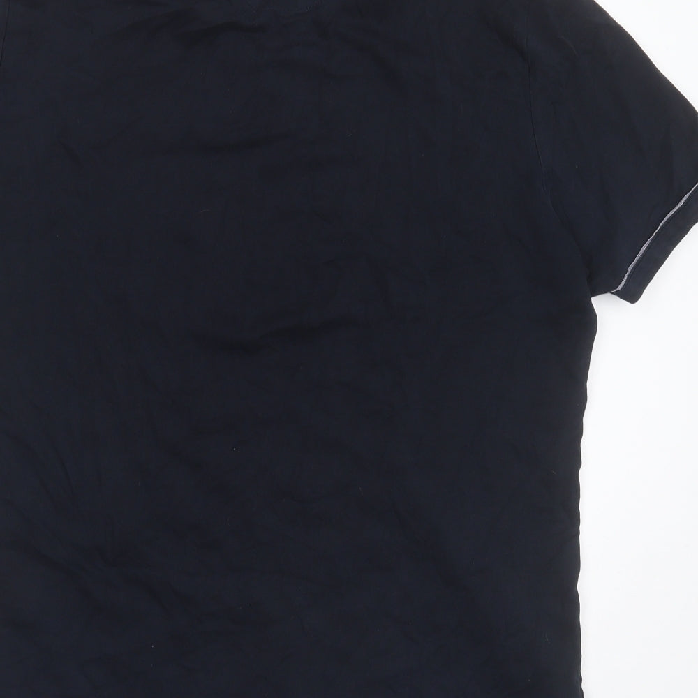 NEXT Mens Blue  Cotton  Polo Size L Collared