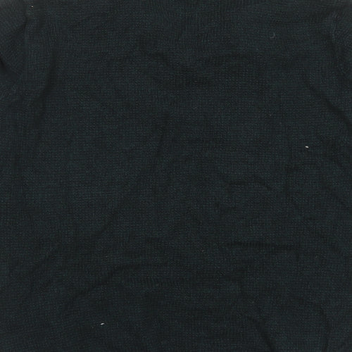 NEXT Mens Green Collared  Cotton Pullover Jumper Size M