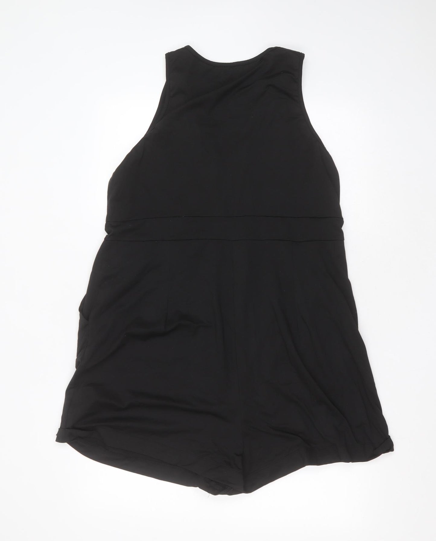 SheIn Womens Black  Polyester Playsuit One-Piece Size 2XL