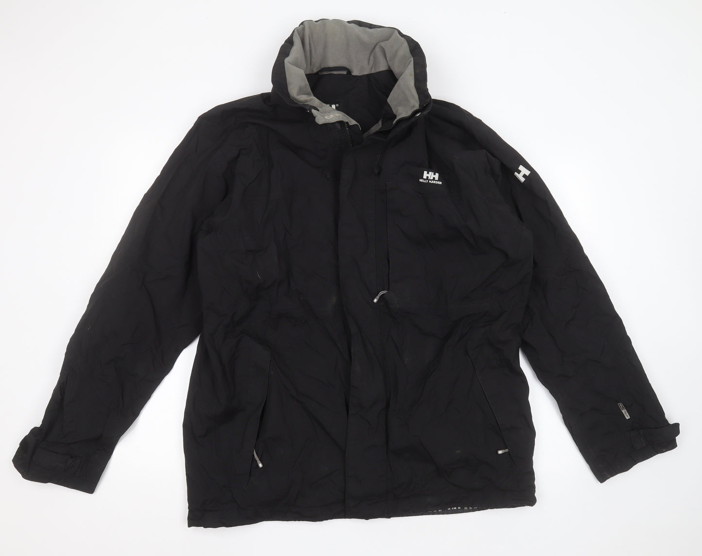 Helly Hansen Mens Black   Jacket  Size L  Zip