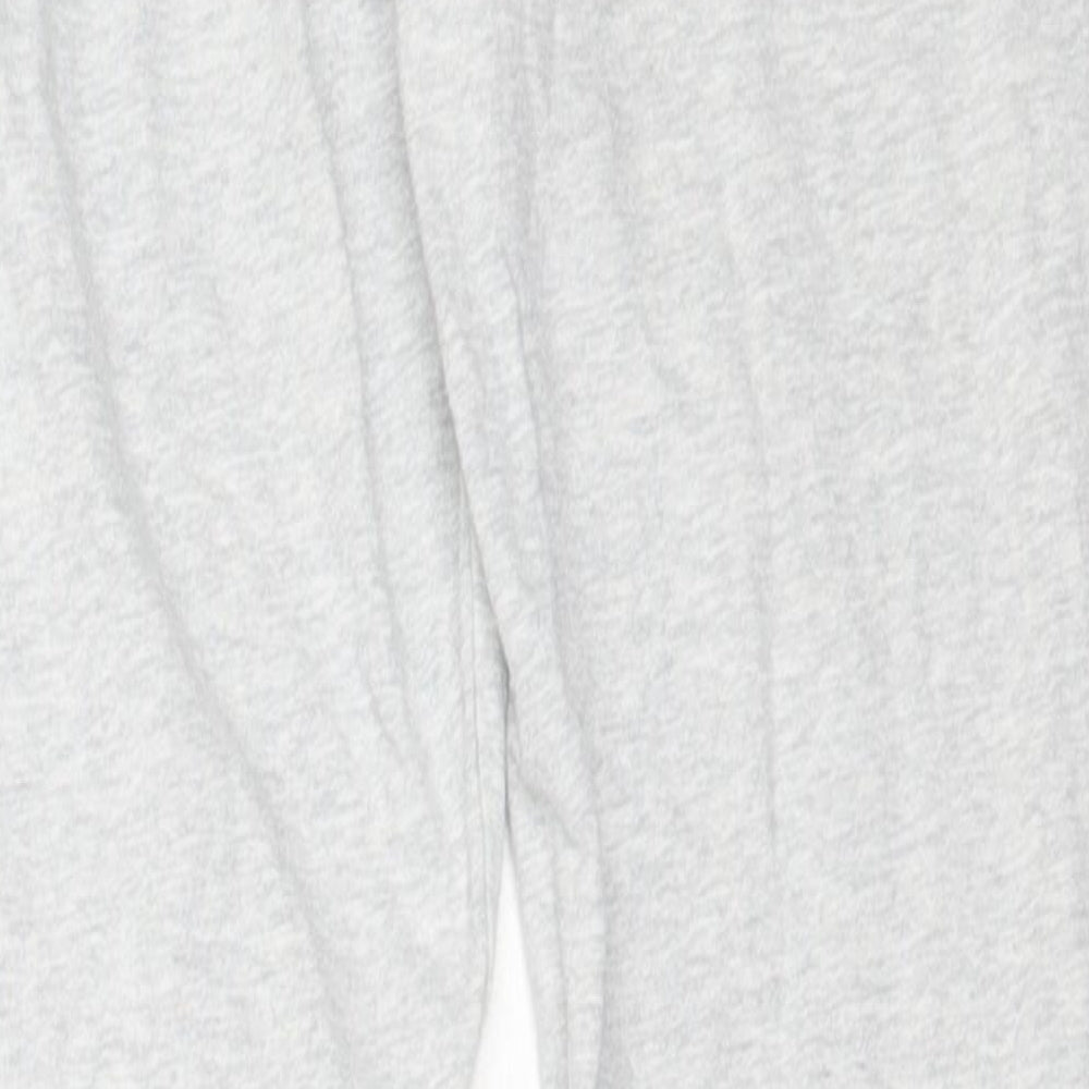 Marks and Spencer Girls Grey  Cotton Capri Trousers Size 9-10 Years  Regular  - leggings