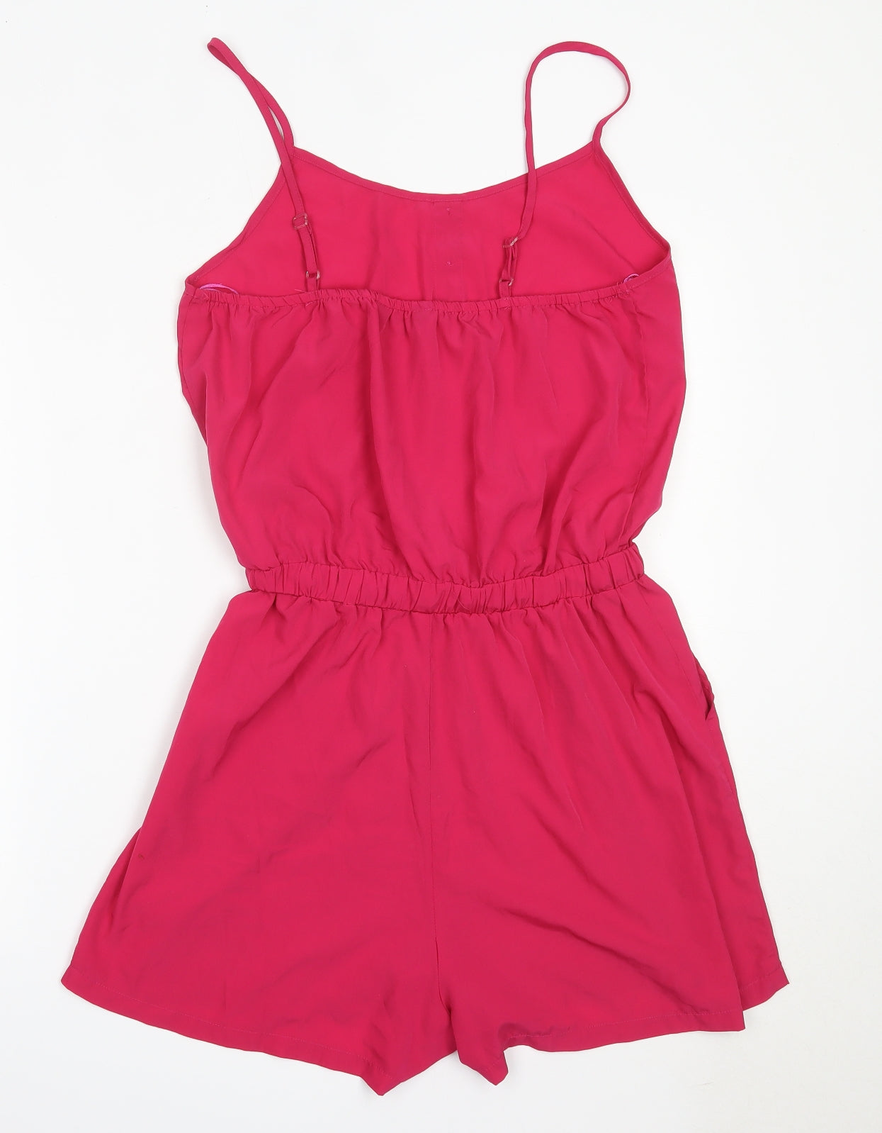 Be You Womens Pink  Polyester Playsuit One-Piece Size M