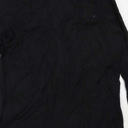 Esmee Womens Black  Linen Playsuit One-Piece Size 14