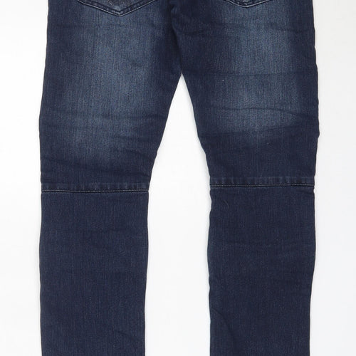 526 Jeanswear Mens Blue  Cotton Skinny Jeans Size 30 in L32 in Regular