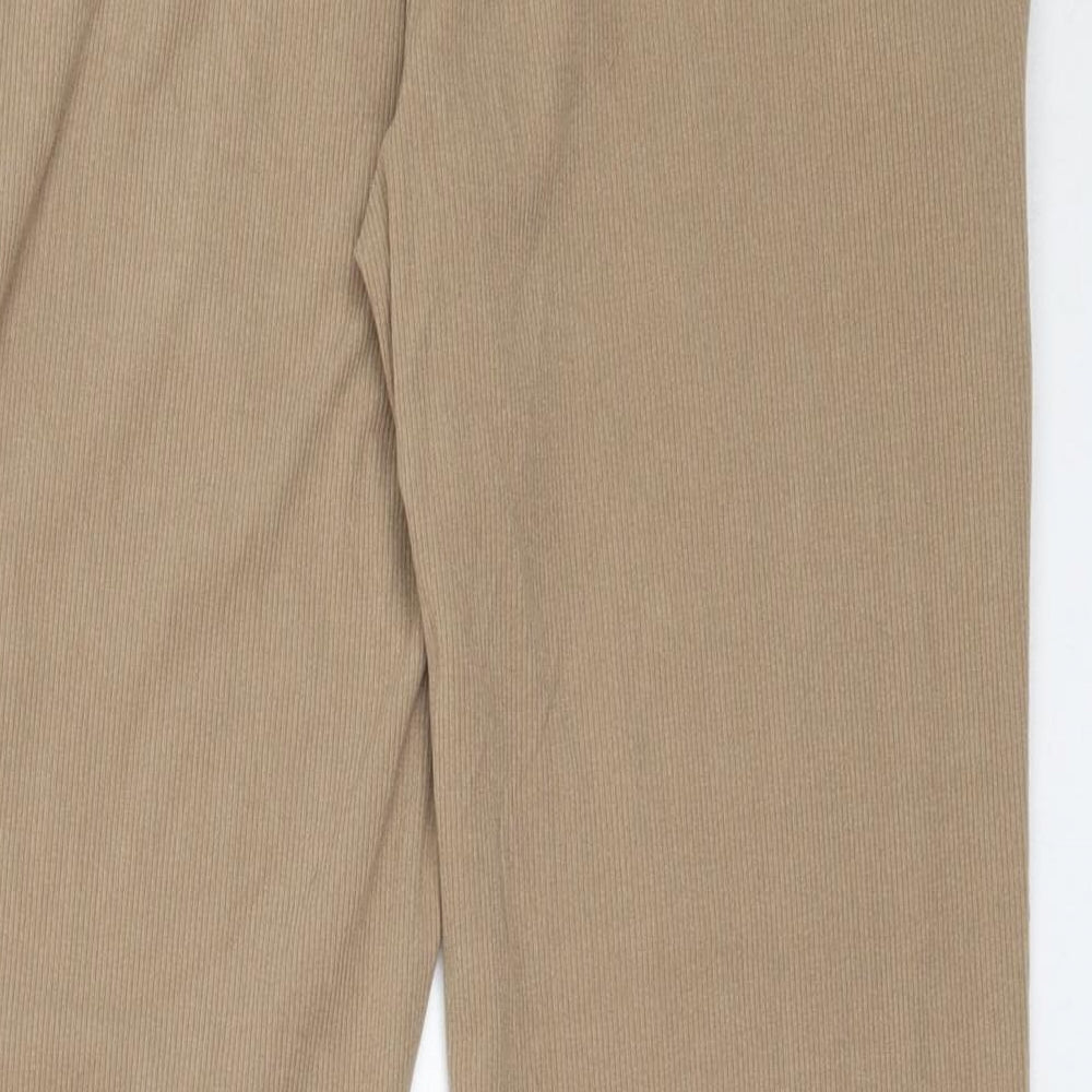 Primark Womens Beige  Polyester Jogger Trousers Size S L29 in Regular