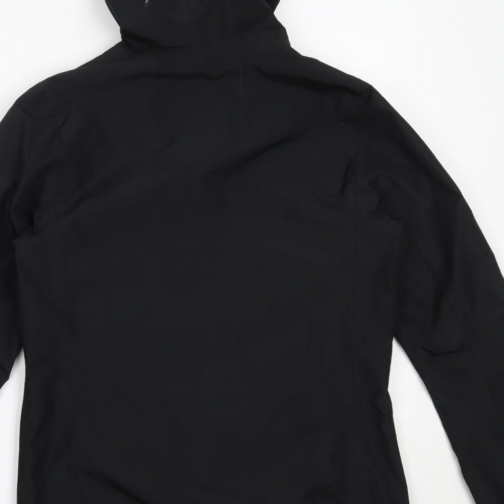 OEX Womens Black   Windbreaker Coat Size 10