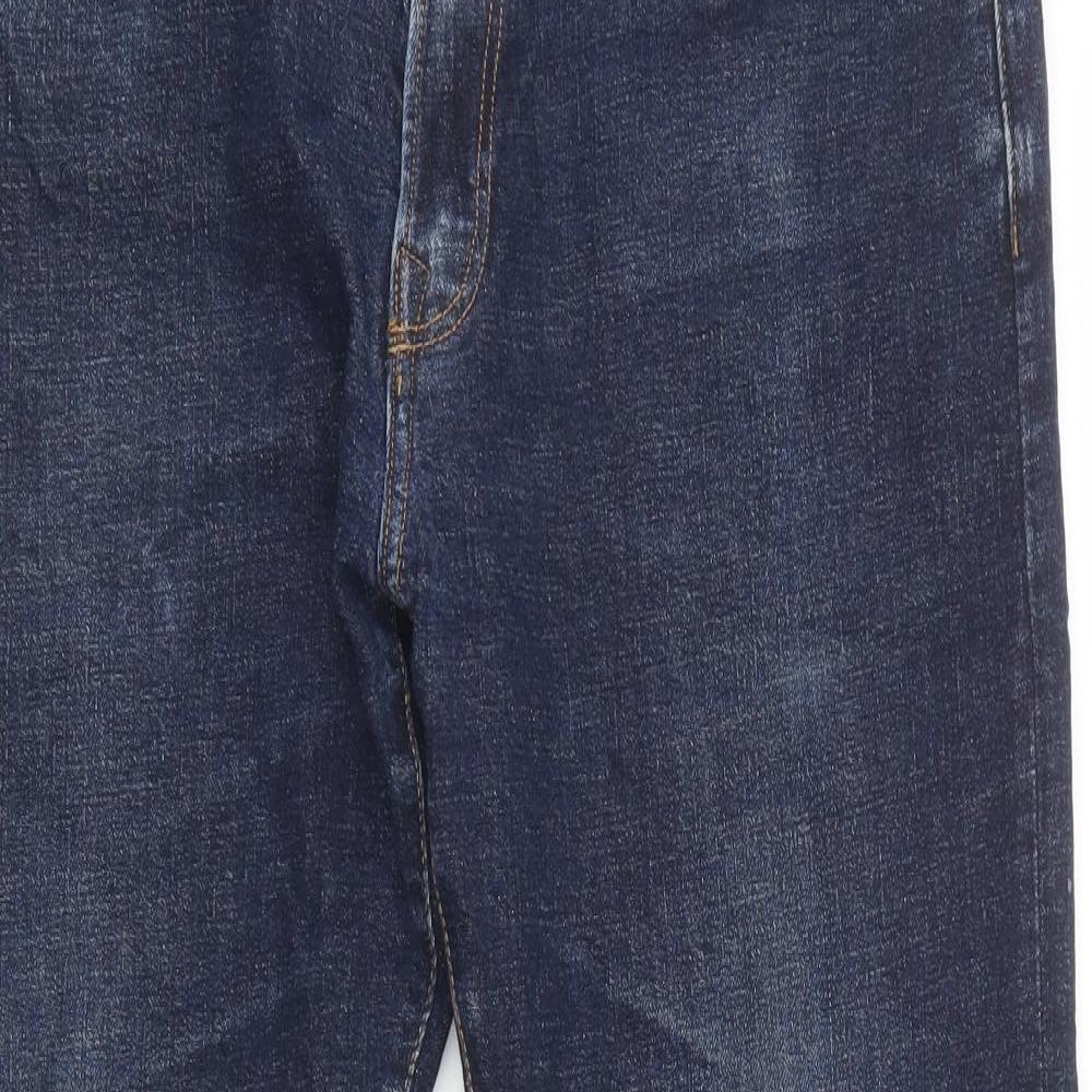 Gap Mens Blue  Cotton Skinny Jeans Size 36 L30 in Regular Button