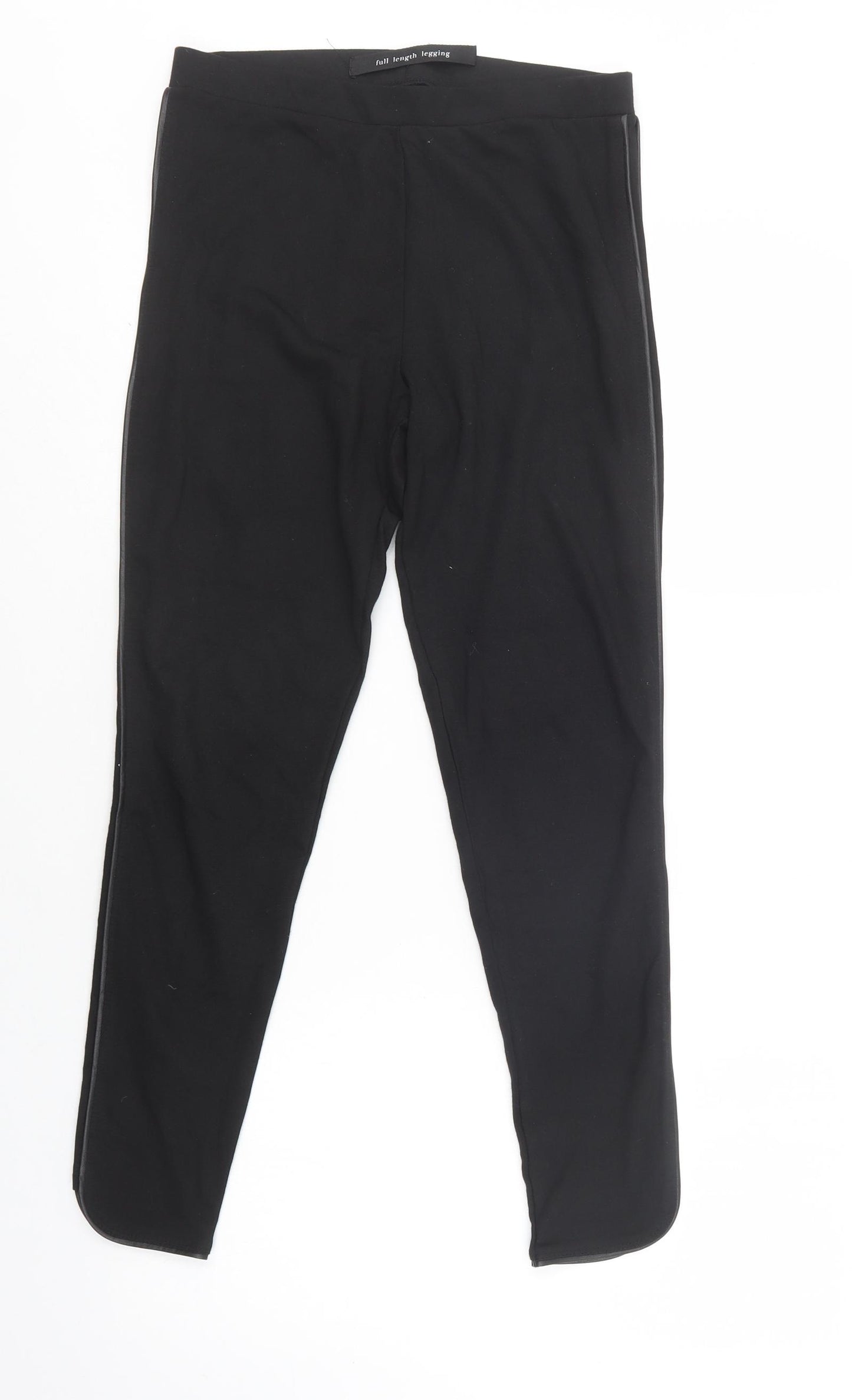 NEXT Womens Black  Viscose Jegging Leggings Size 12 L28 in