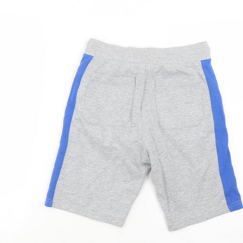 NERF Boys Grey  Cotton Sweat Shorts Size 11-12 Years  Regular Drawstring