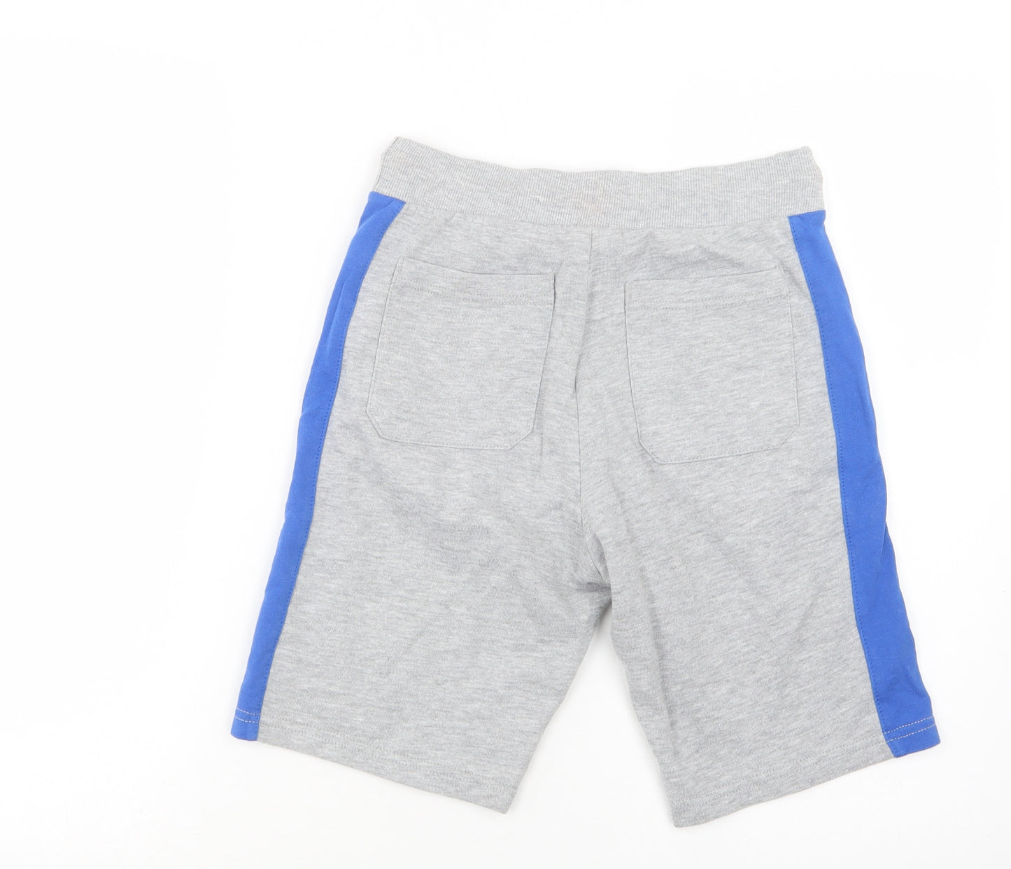 NERF Boys Grey  Cotton Sweat Shorts Size 11-12 Years  Regular Drawstring