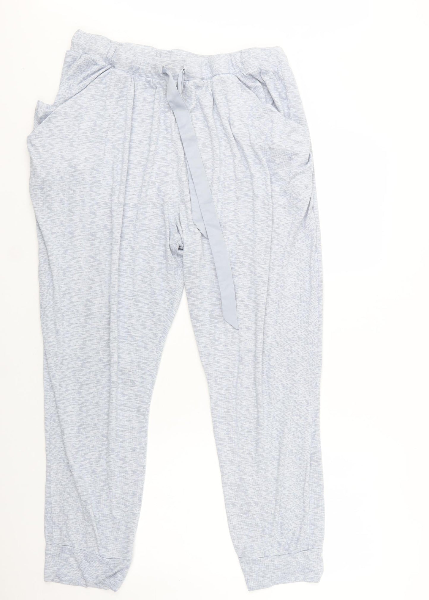 TU Womens Blue  Polyester  Pyjama Pants Size 20