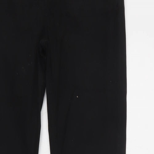 Windsor Mens Black  Cotton Straight Jeans Size 28 L33 in Regular Button