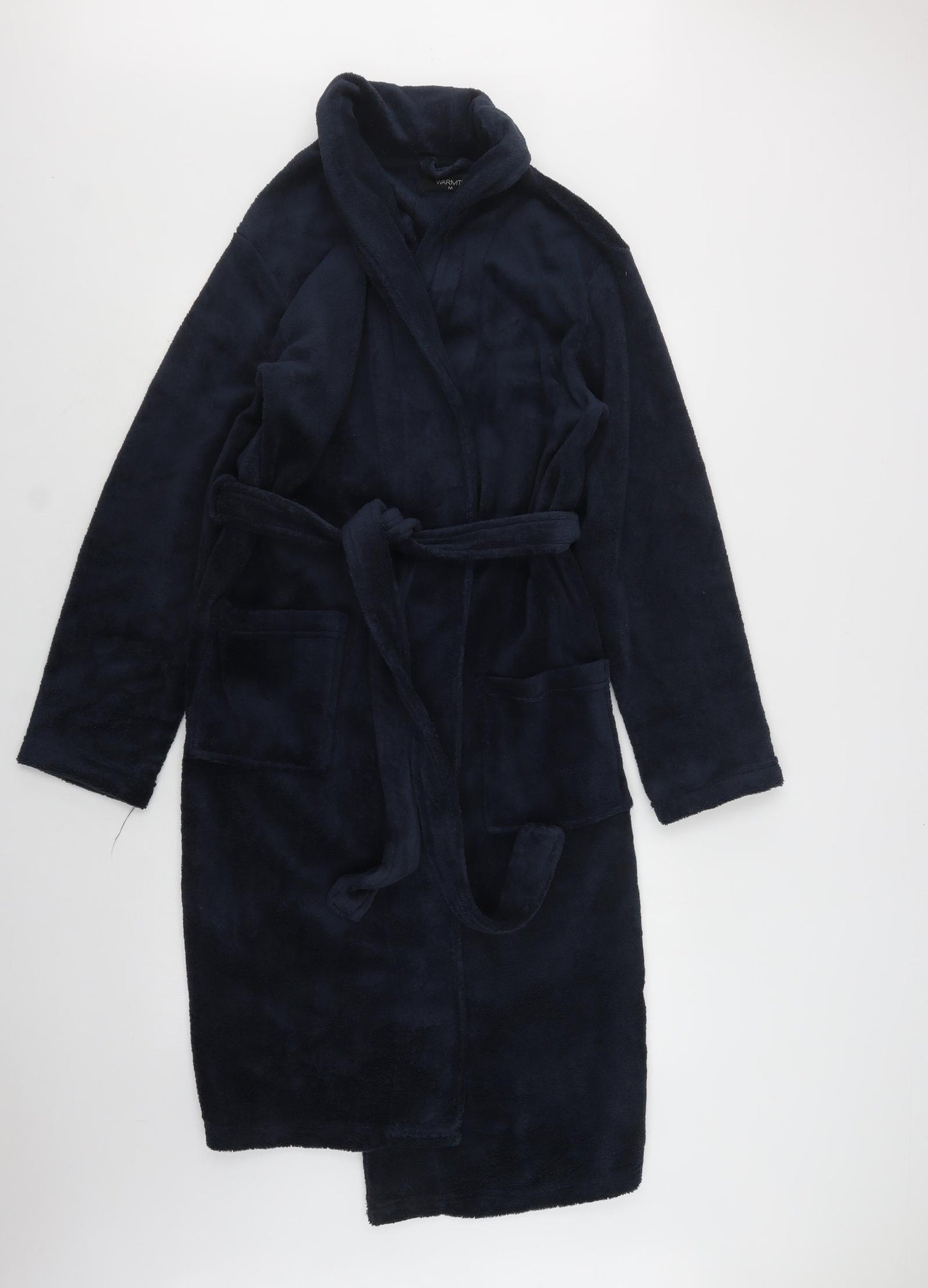 Matalan Mens Blue  Polyester  Robe Size M