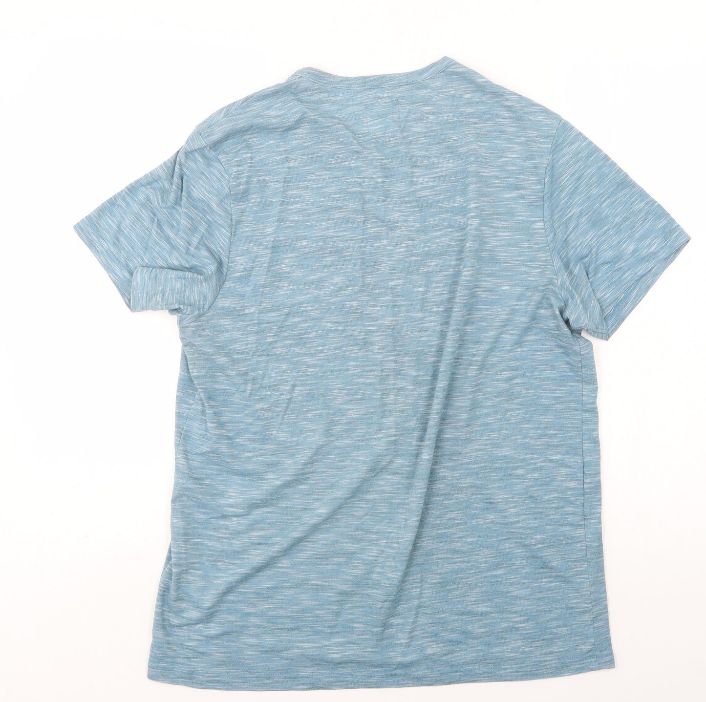 Burton Mens Green  Polyester  T-Shirt Size M Crew Neck