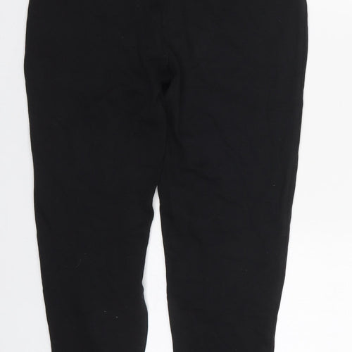 By Design Womens Black  Cotton Carrot Leggings Size M L25 in