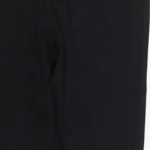 By Design Womens Black  Cotton Carrot Leggings Size M L25 in