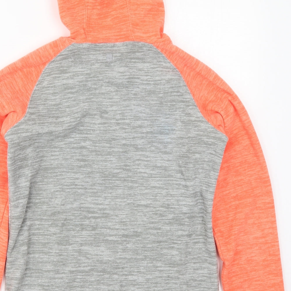 Mountain Warehouse Boys Orange Colourblock  Jacket  Size 13 Years  Zip