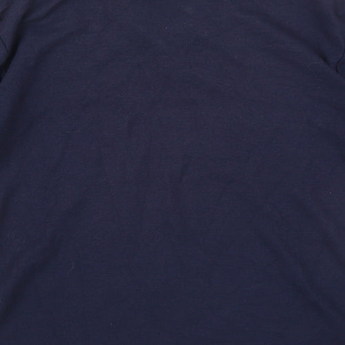 Zeco Boys Blue  Polyester Basic Polo Size 11 Years Collared Pullover
