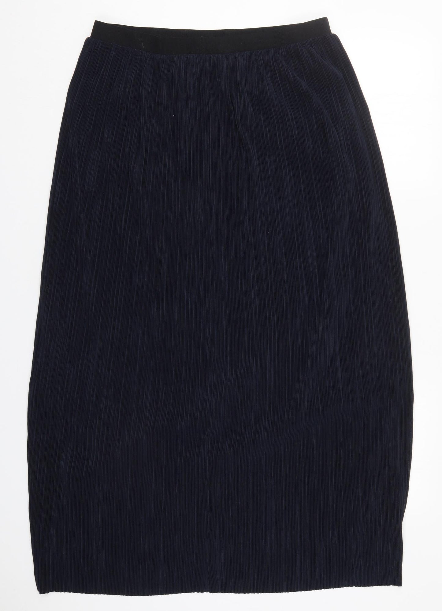 Per Una Womens Blue  Polyester Maxi Skirt Size 14