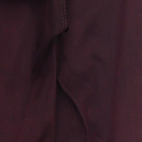 Topshop Womens Purple  Cotton Skinny Jeans Size 28 in L27 in Regular Button