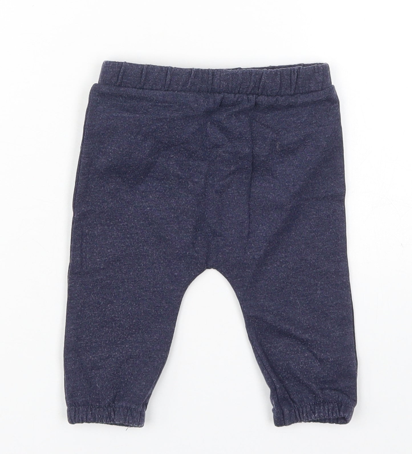TU Boys Blue  Cotton Snow Pants Trousers Size 6-9 Months  Drawstring