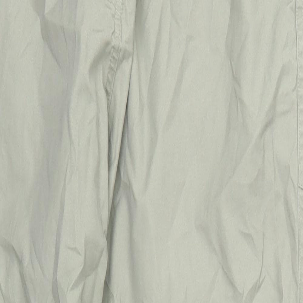 Craghoppers Womens Green  Polyester Cargo Trousers Size 10 L31 in Regular Button