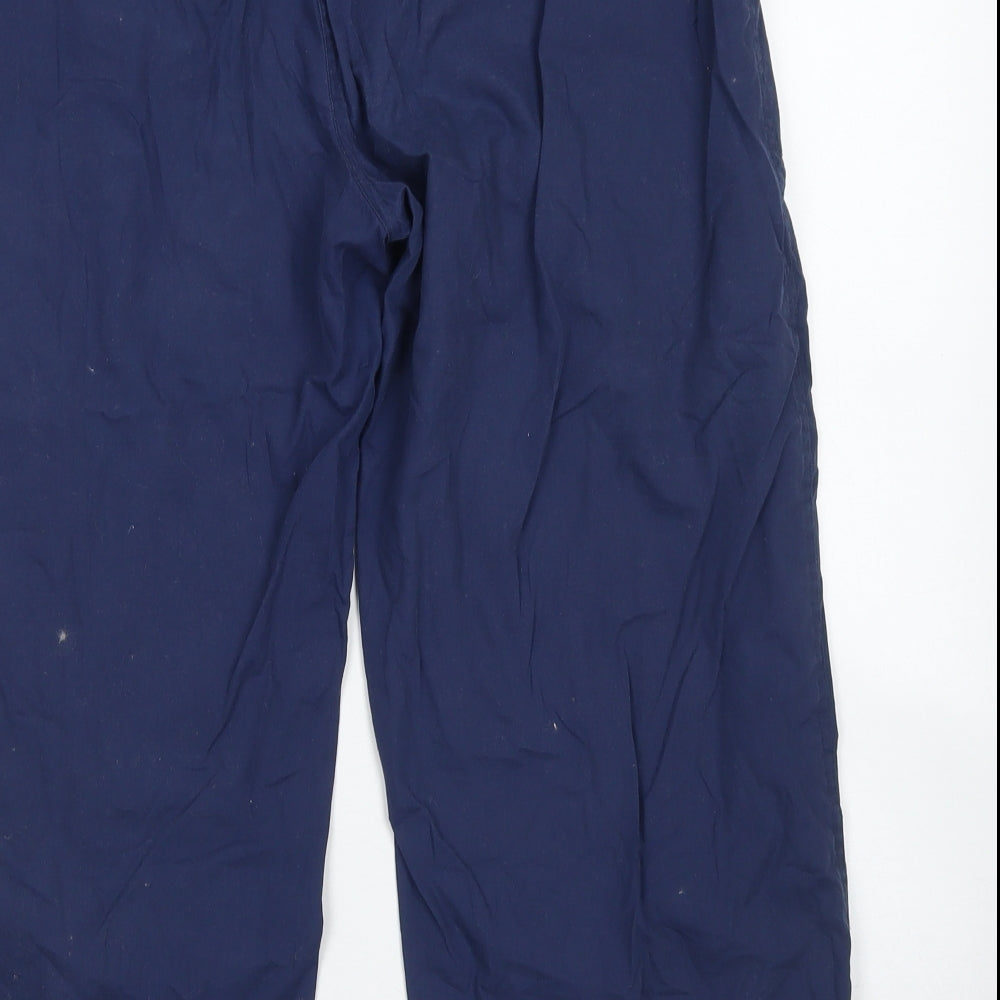 Denim Co Womens Blue  Polyester Cargo Shorts Size 14 L18 in Regular Drawstring