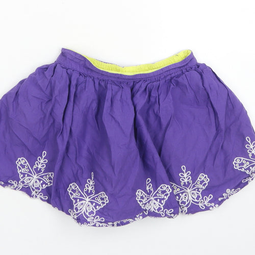 Mini LCub Girls Purple  Cotton Tutu Skirt Size 3-4 Years  Regular